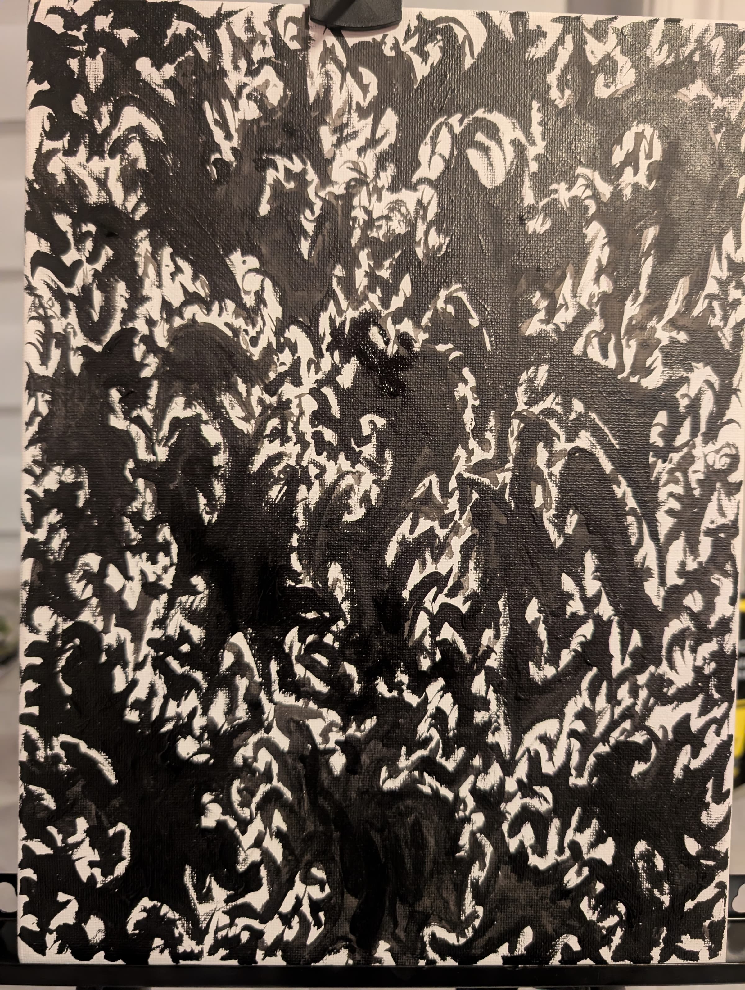 A First Dash of Hope — underpainting